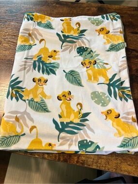 Disney The Lion King Simba Baby Blanket Security Blanket Lovey 30" x 37" Soft